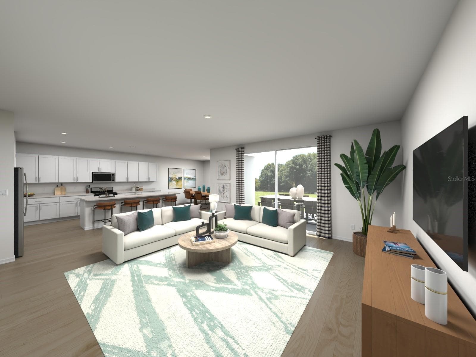 Photo is not of the actual home, but is an inspirational photo of builder’s model home and may depict options, furnishings, and/or decorator features that are not included - 25822 TROON AVE, SORRENTO