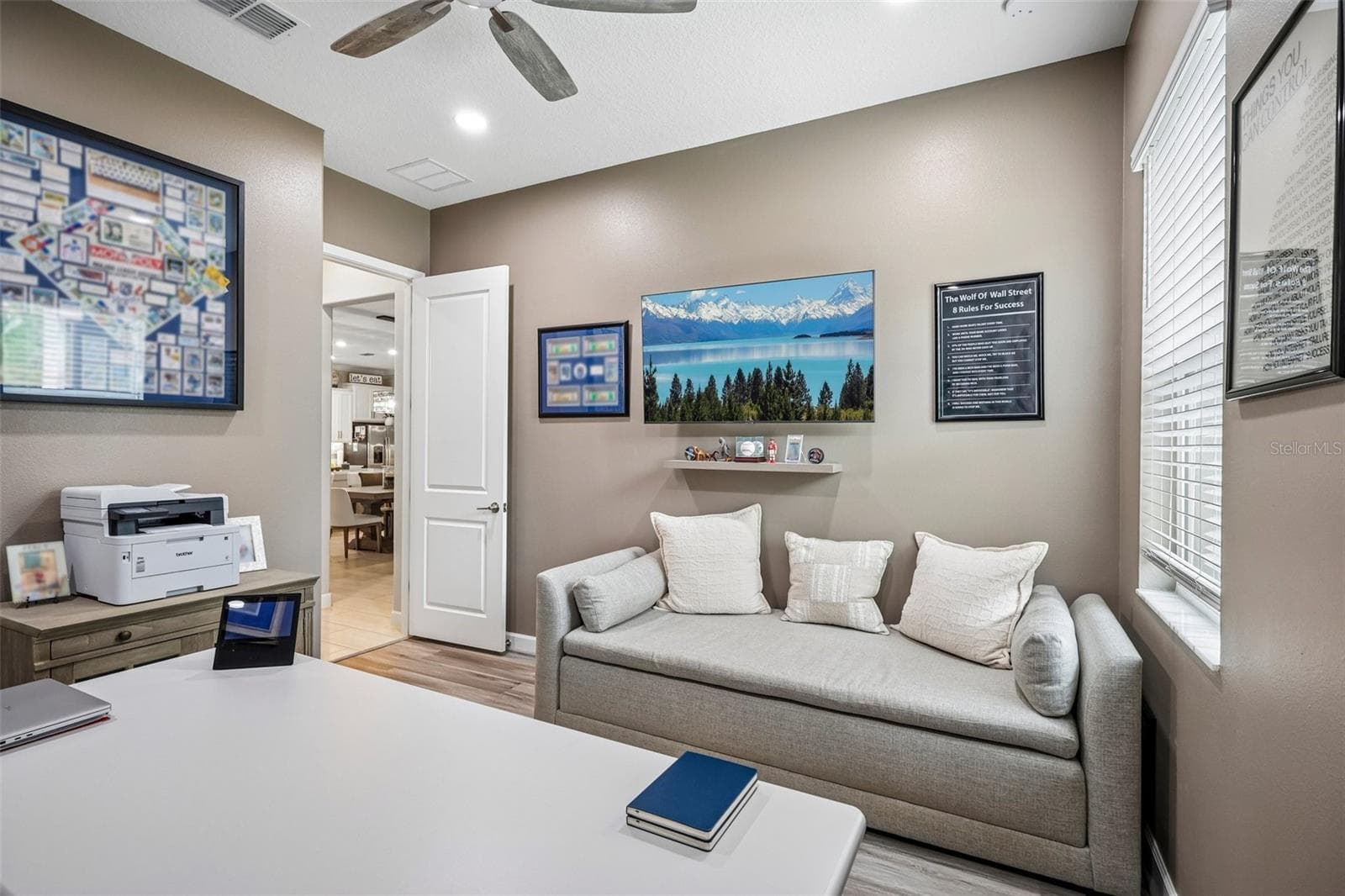 third bedroom currently being used as an office - 17022 FORGE SURF ST, LAND O LAKES
