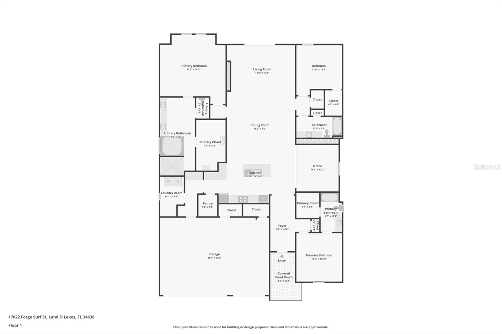 Single Family Residence at 17022 FORGE SURF ST, LAND O LAKES, photo 43 of 59