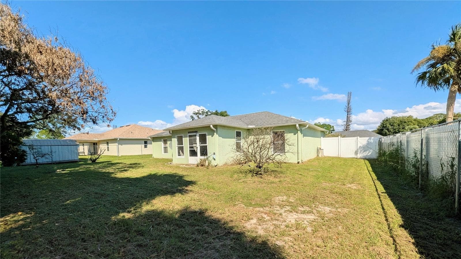 Backyard - 7170 ACKERMAN AVE, COCOA