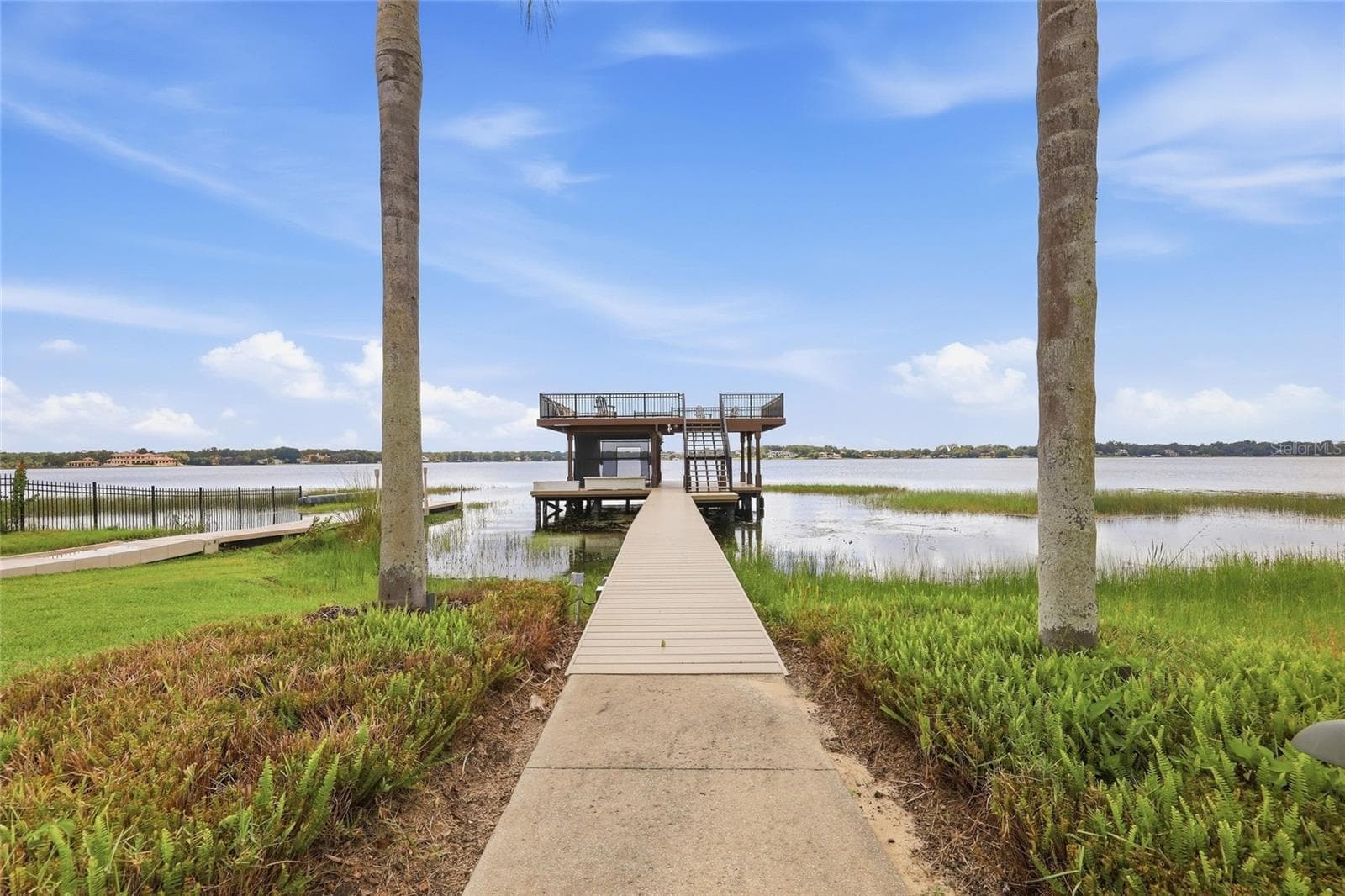 WALKWAY TO 2 STORY DOCK - 9602 MAYWOOD DR, WINDERMERE