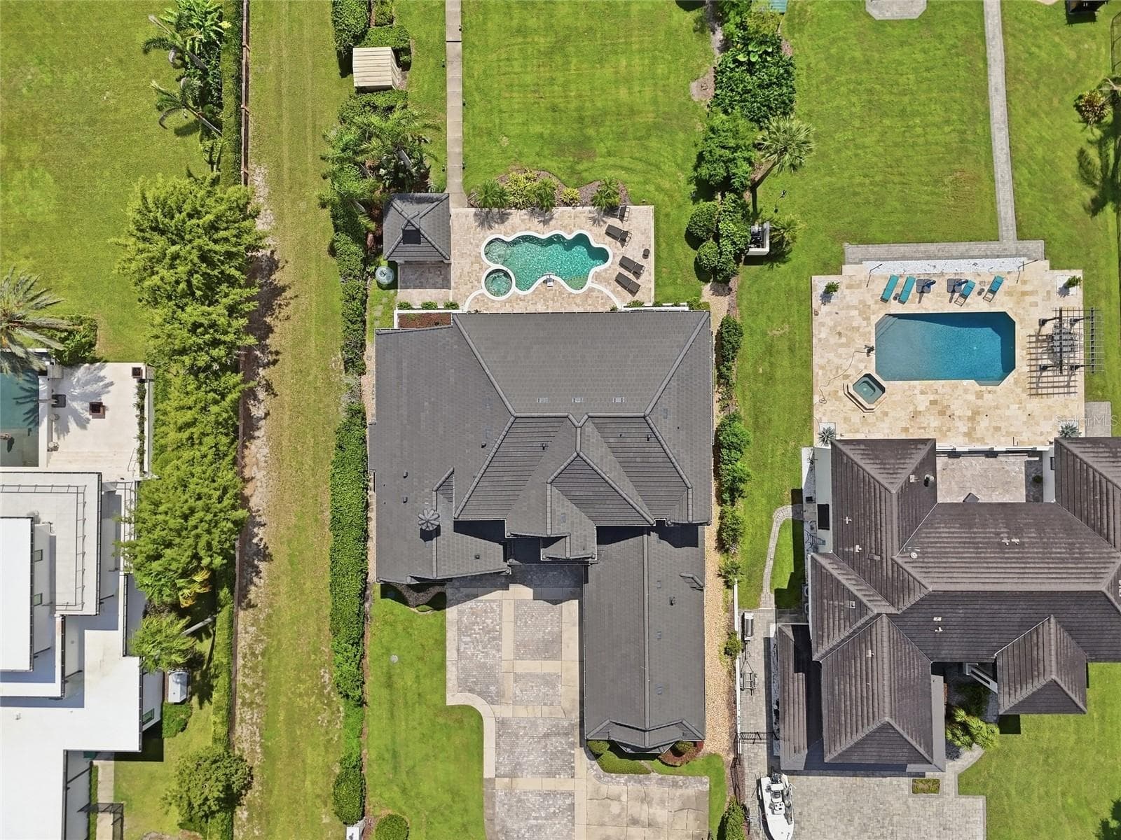 AREIAL VIEW - 9602 MAYWOOD DR, WINDERMERE