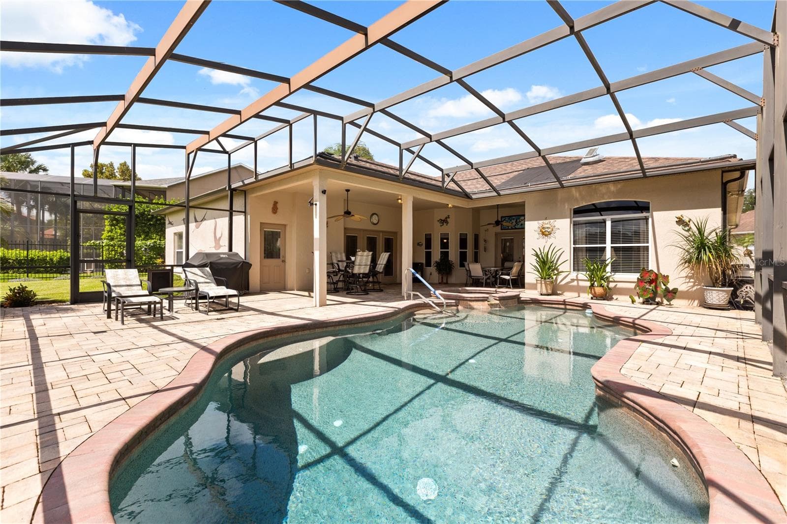 Oversized covered patio with plenty of space on the deck - 2735 TETON STONE RUN, ORLANDO