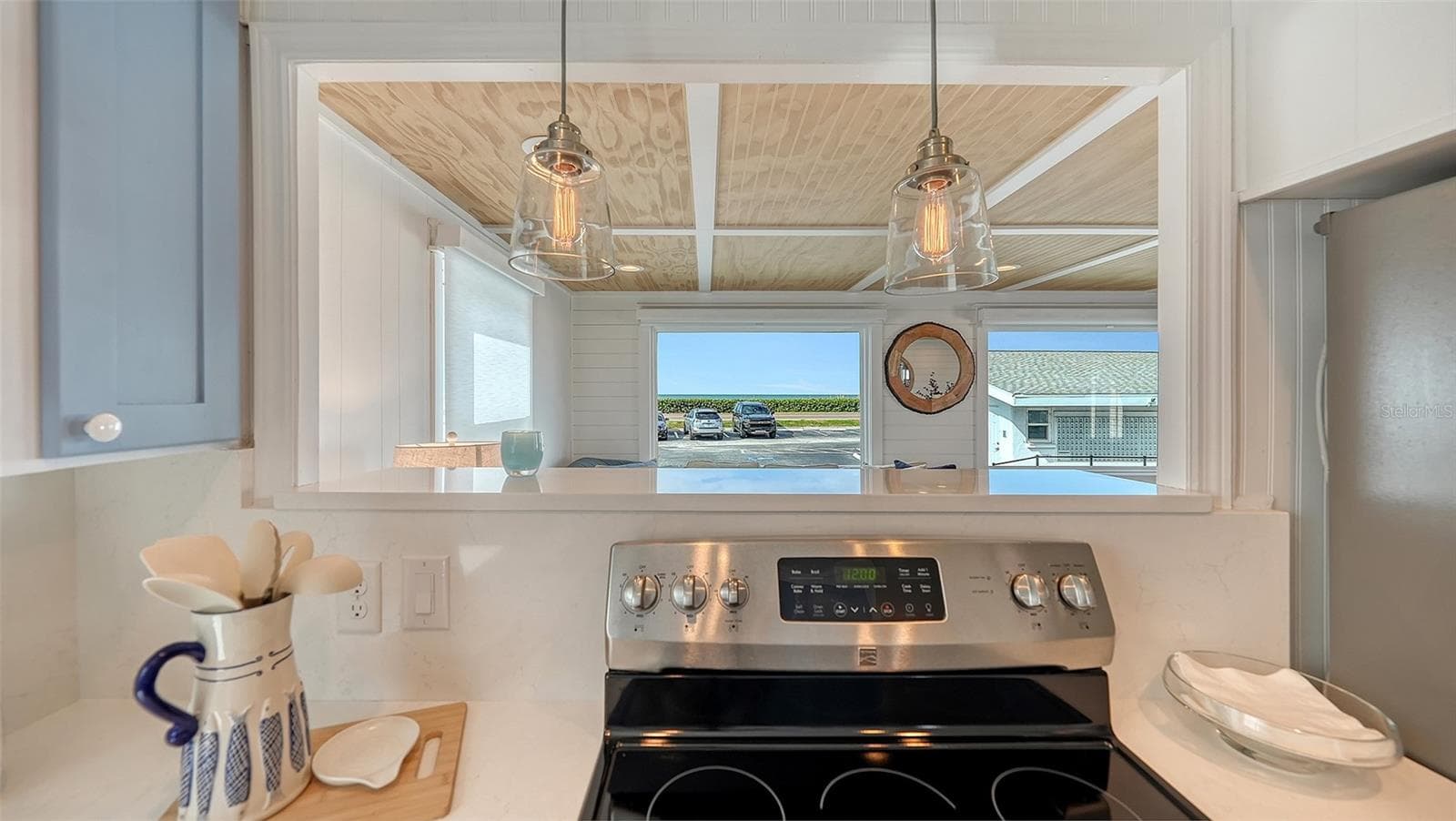 Views of the Gulf from kitchen - 3710 GULF OF MEXICO DR #A3, LONGBOAT KEY