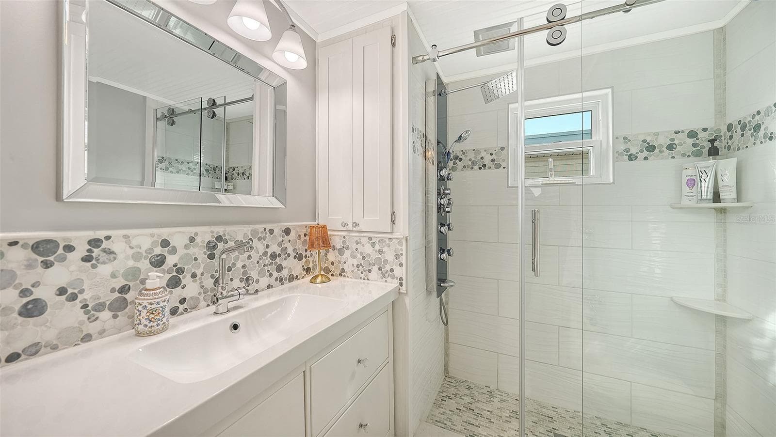 Owners bathroom with stall shower - 3710 GULF OF MEXICO DR #A3, LONGBOAT KEY