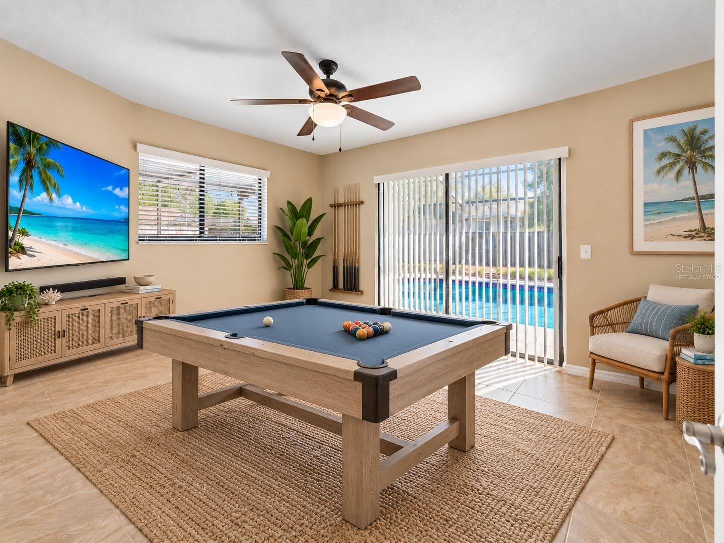 Virtually staged - 8930 BROOKER DR, NEW PORT RICHEY