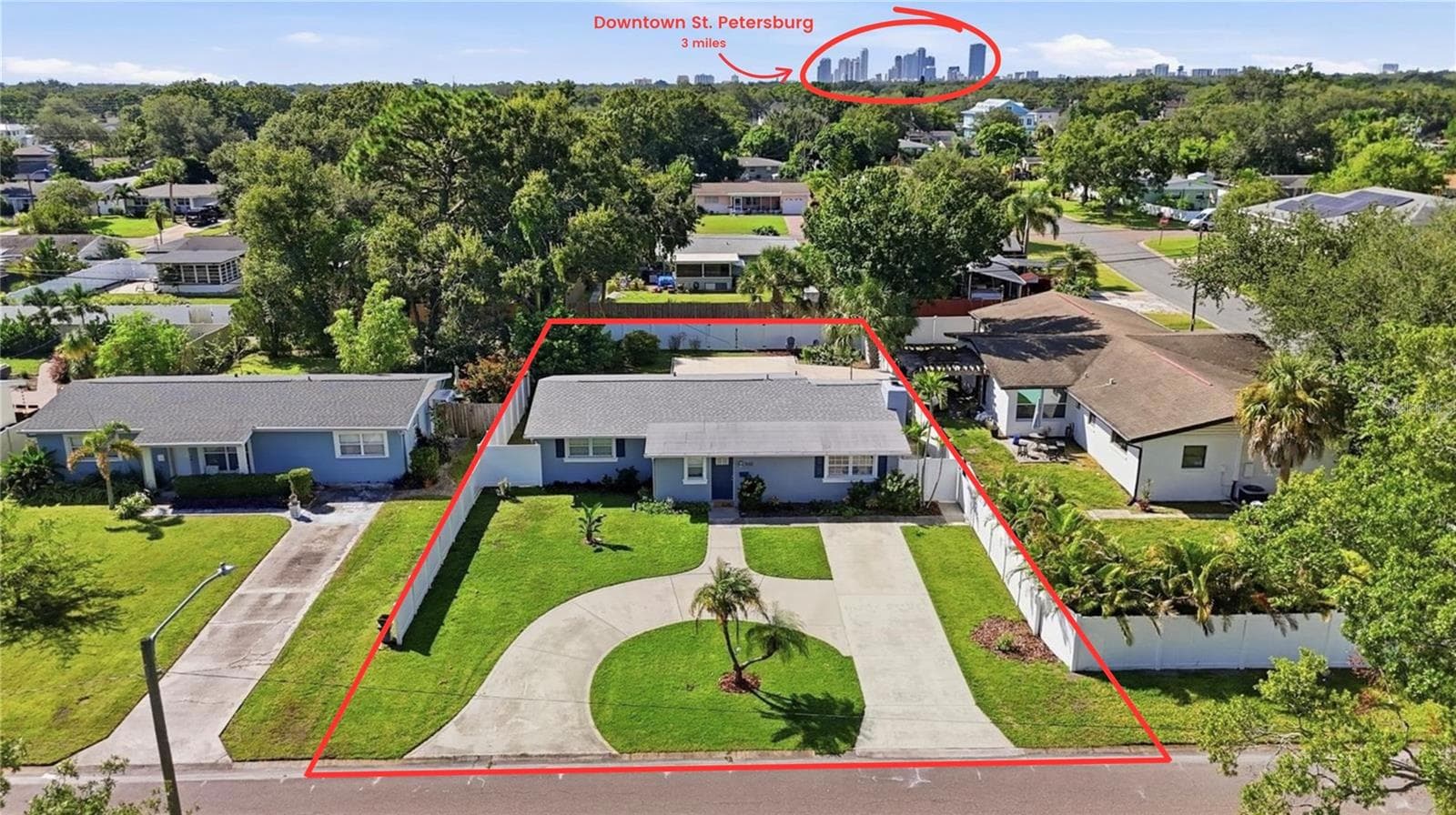 Downtown only minutes away - 532 43RD AVE NE, ST PETERSBURG