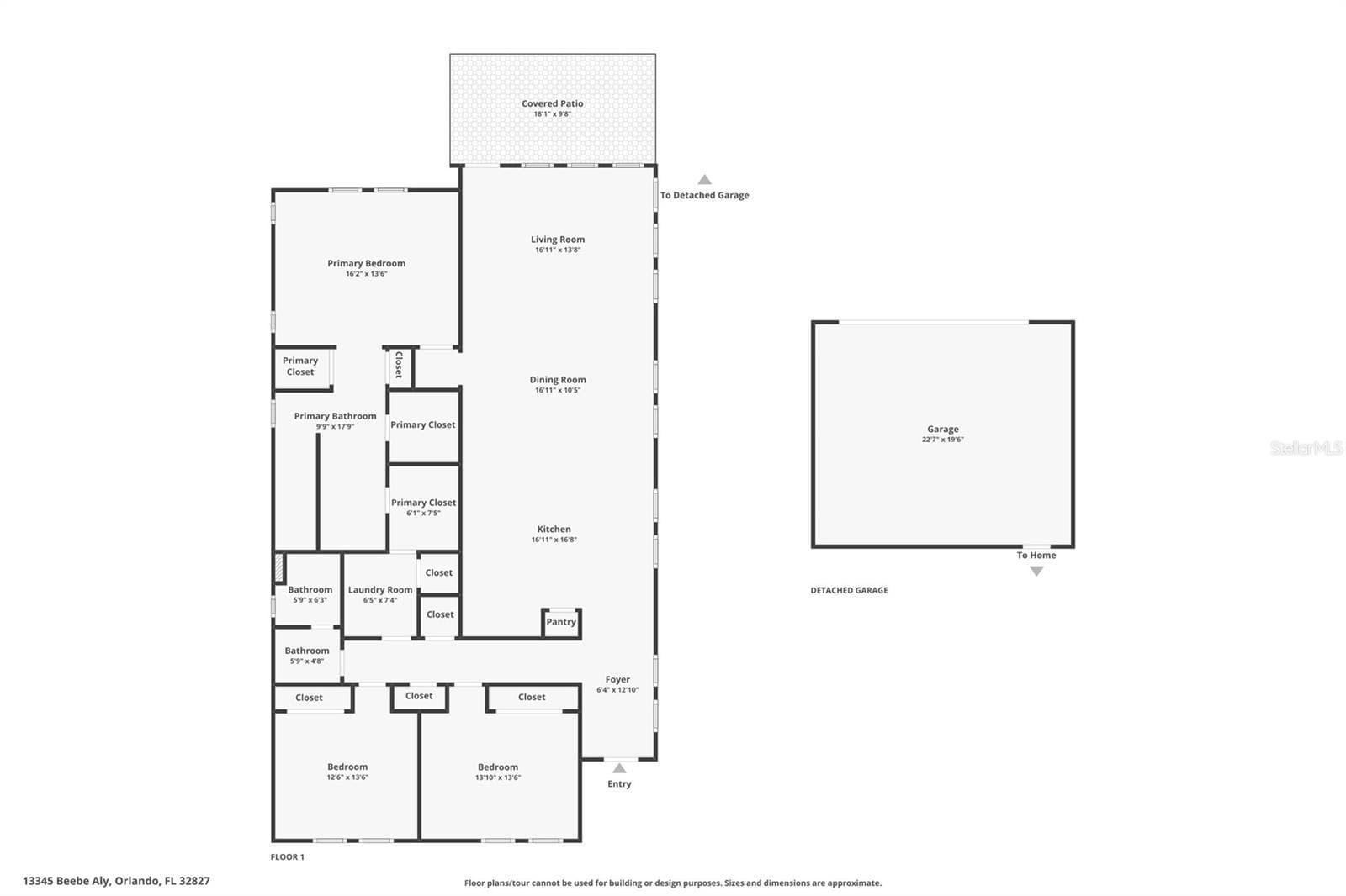 Single Family Residence at 13345 BEEBE ALY, ORLANDO, photo 39 of 39