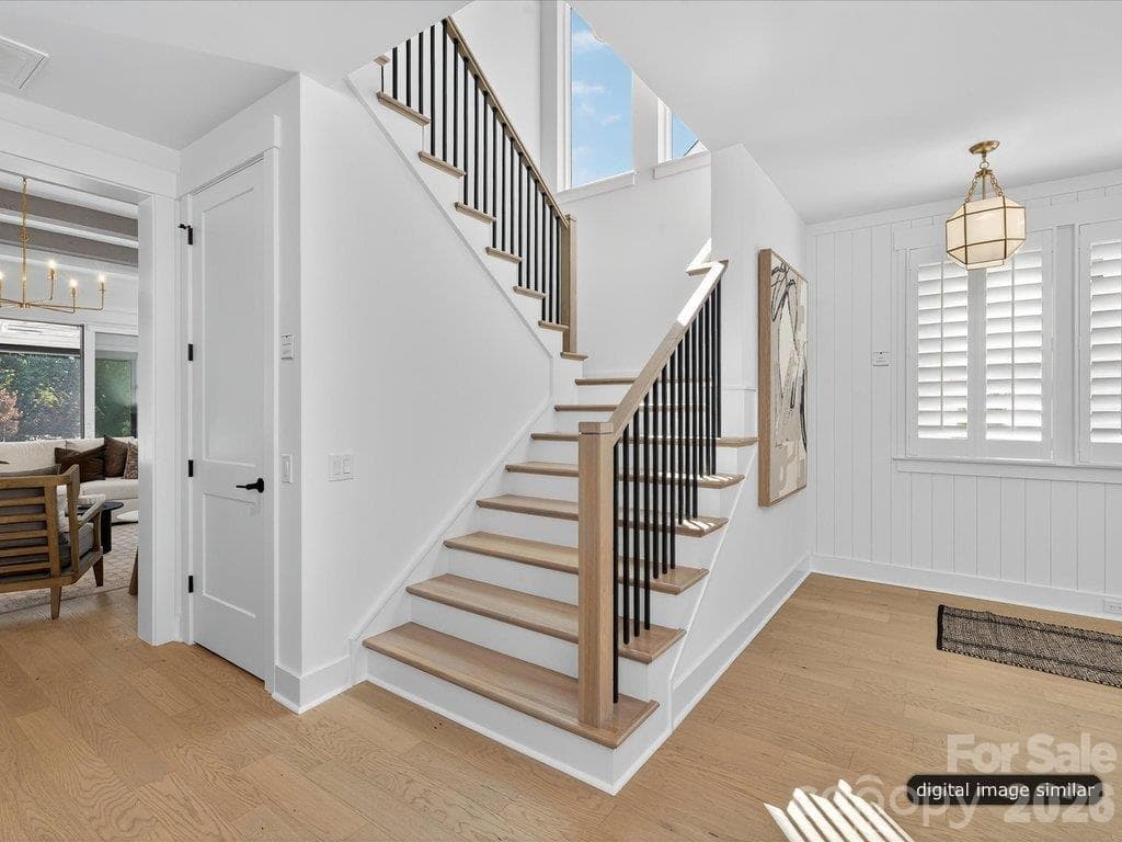 Foyer Entry - 305 Weddington Grove Lane, Weddington
