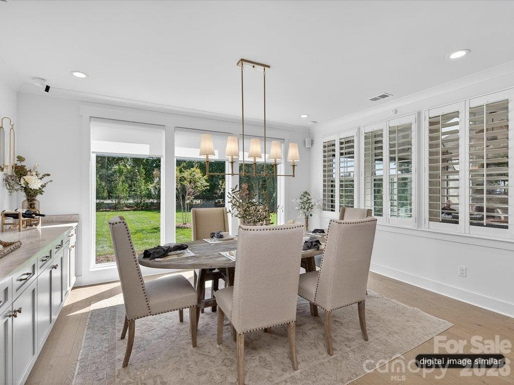 Natural Light pouring into the space - 305 Weddington Grove Lane, Weddington