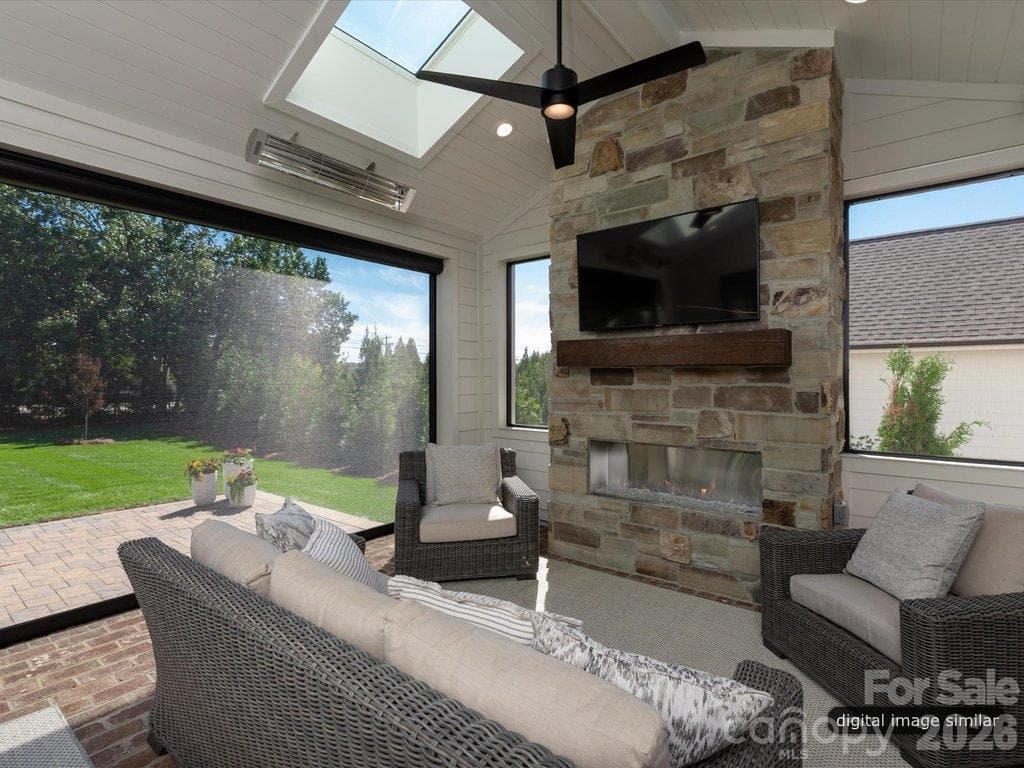 Hosting or Relaxing? A favorite location in the home - 305 Weddington Grove Lane, Weddington