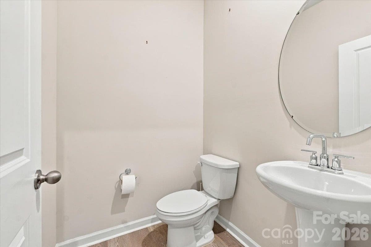 Half bath- convenient for guest! - 151 Bird Dog Drive, Mooresville