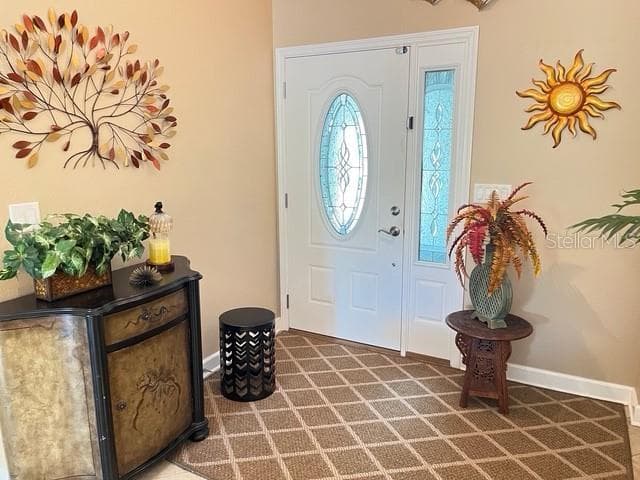 ENTRANCE INTO HOME - 6905 STONE RIVER, BRADENTON