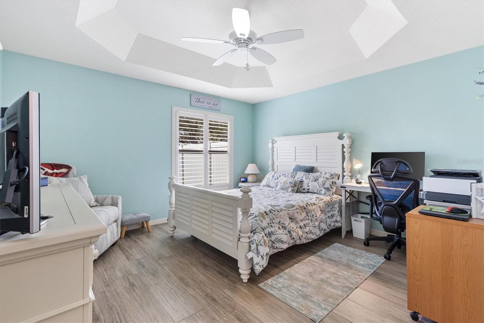 Primary Bedroom with Tray Ceiling - 780 ADRIENNE WAY, THE VILLAGES