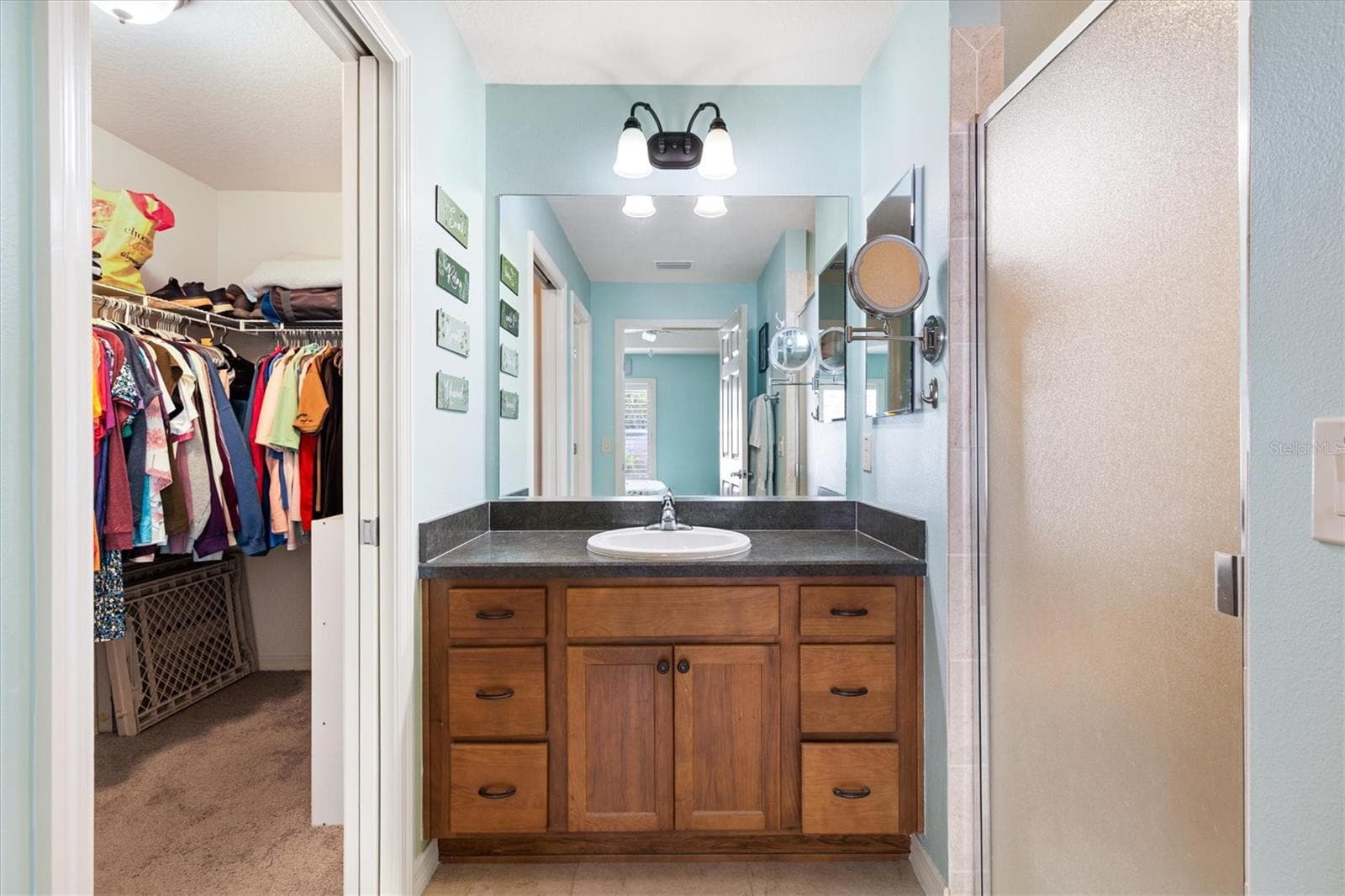 Primary Bathroom with Shower - 780 ADRIENNE WAY, THE VILLAGES