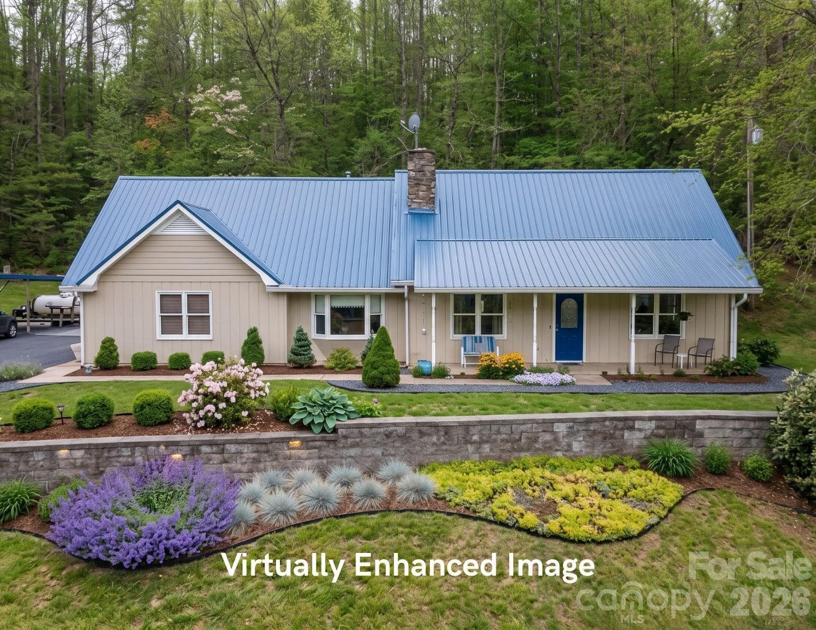Single Family Residence at 444 Martin Branch Road, Leicester, photo 3 of 46