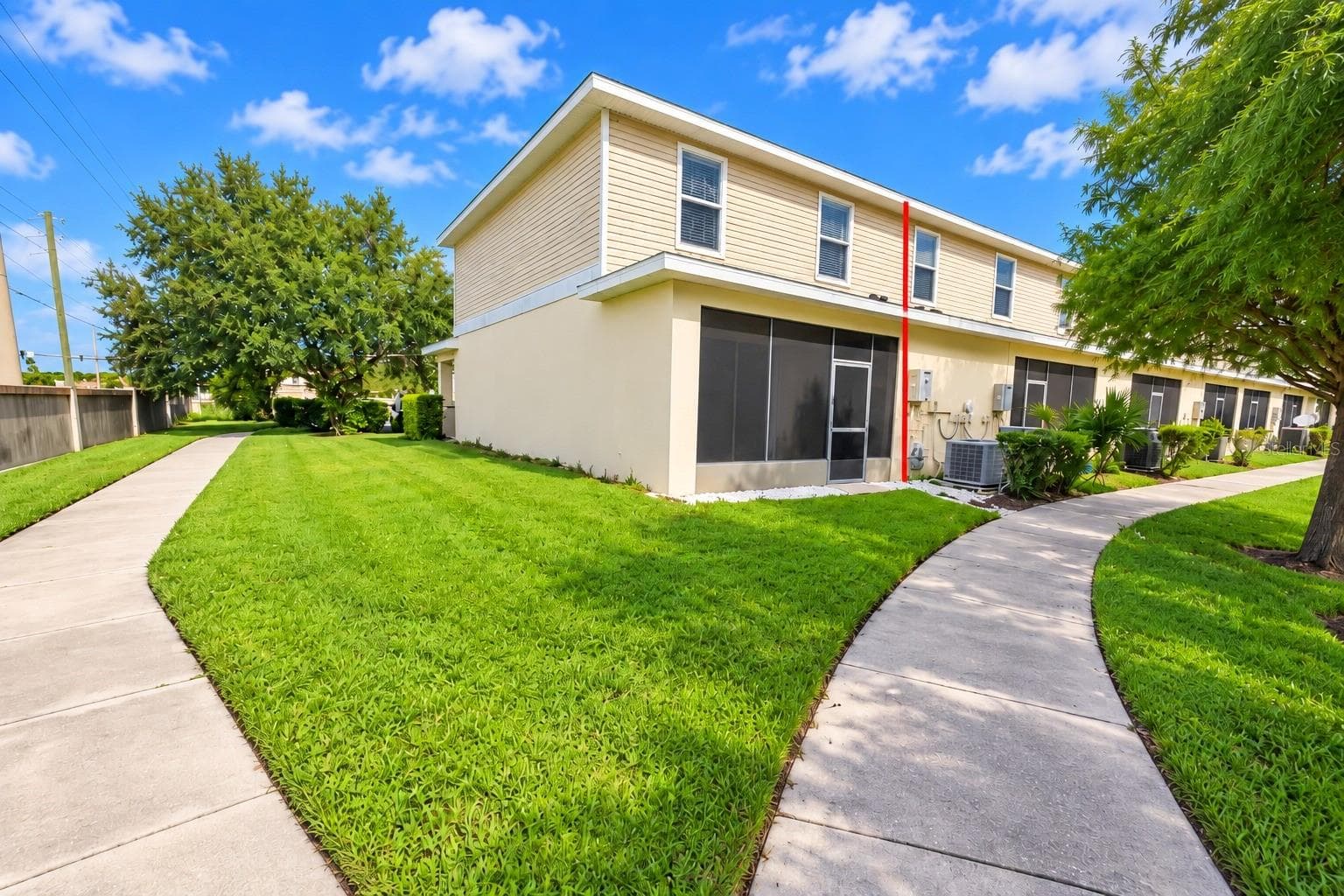 back of the house - 4996 TOWN TER N, KISSIMMEE