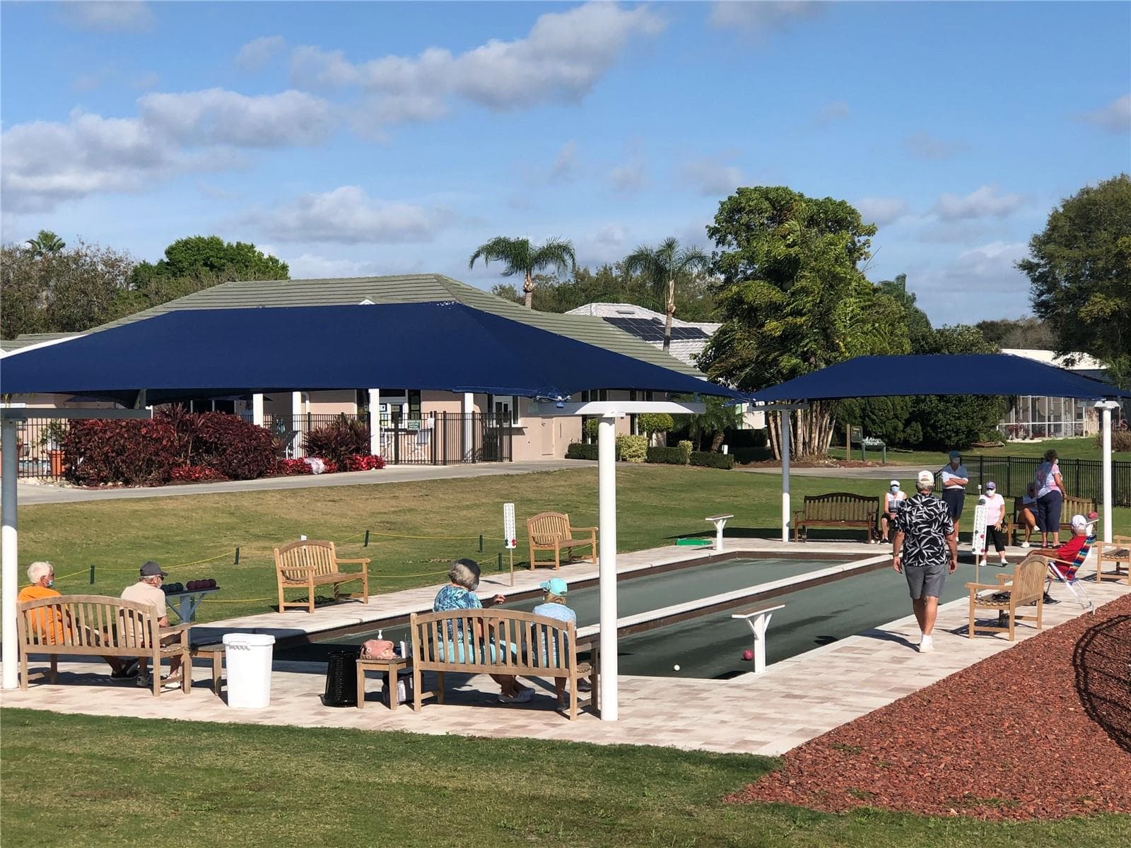 BOCCE BALL COURTS - 6905 STONE RIVER, BRADENTON