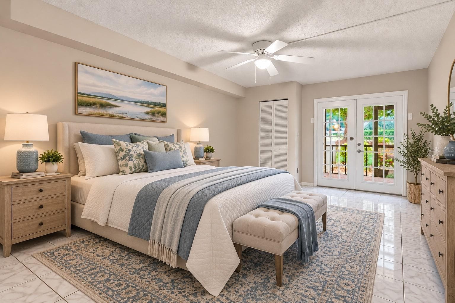 Primary Suite - Virtually Staged - 7500 40TH AVE W #105, BRADENTON