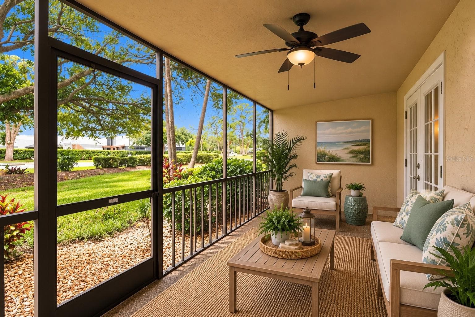 Lanai - Virtual Staged - 7500 40TH AVE W #105, BRADENTON