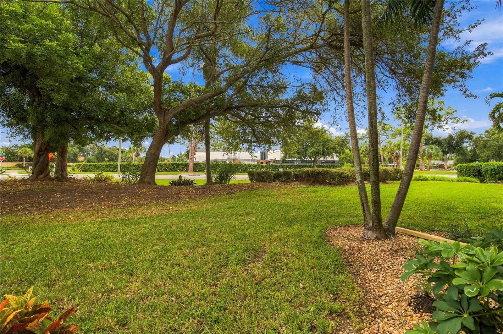 Yard from lanai - 7500 40TH AVE W #105, BRADENTON