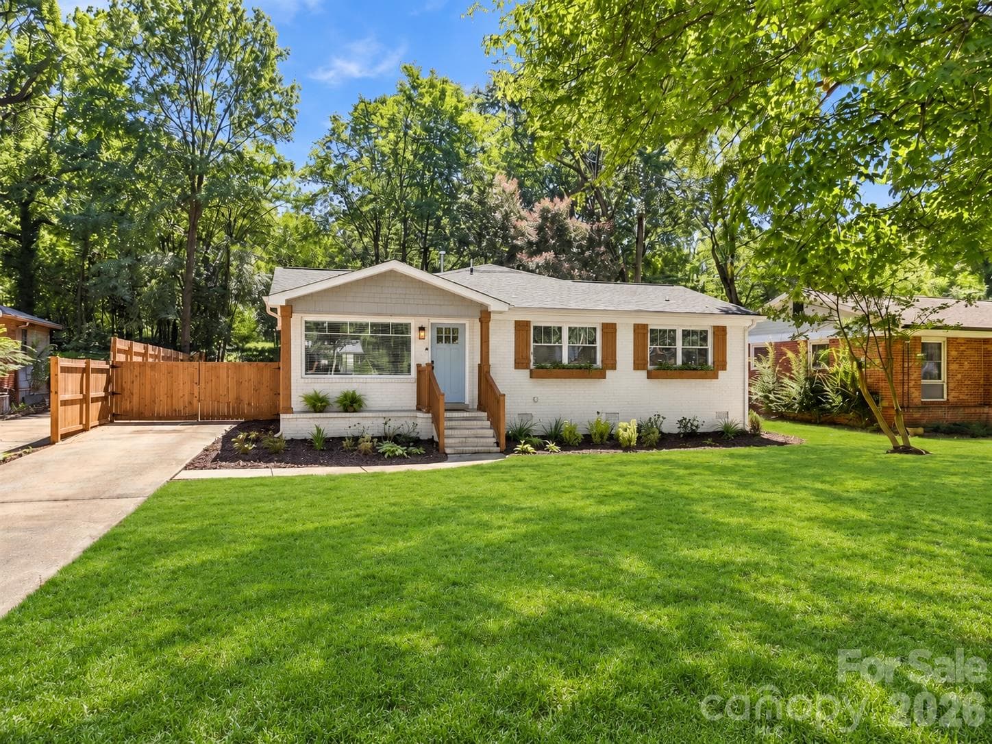 Potential white exterior - 1208 Tarrington Avenue, Charlotte