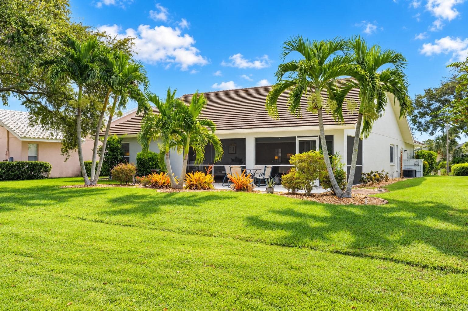 BACK VIEW OF HOME - 6905 STONE RIVER, BRADENTON