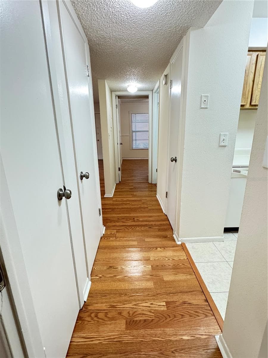 Hallway to Bedrooms & Kitchen - 4033 DREAM OAK PL #101, TAMPA
