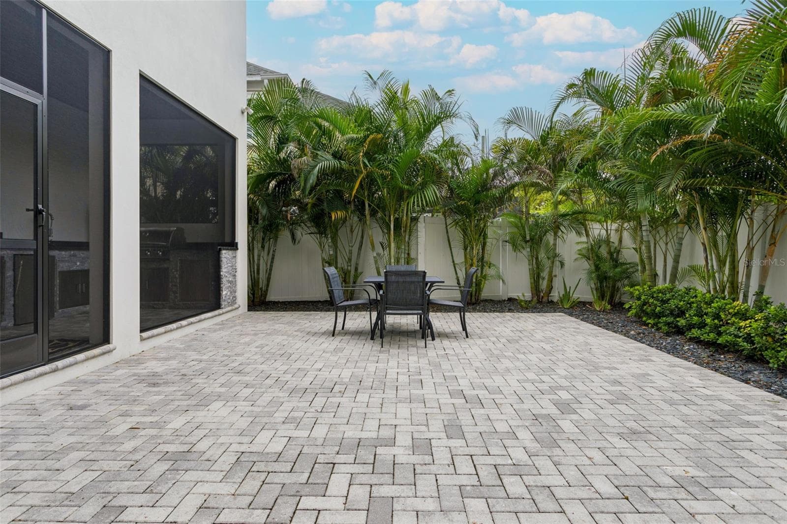back yard - 3513 W TACON ST, TAMPA