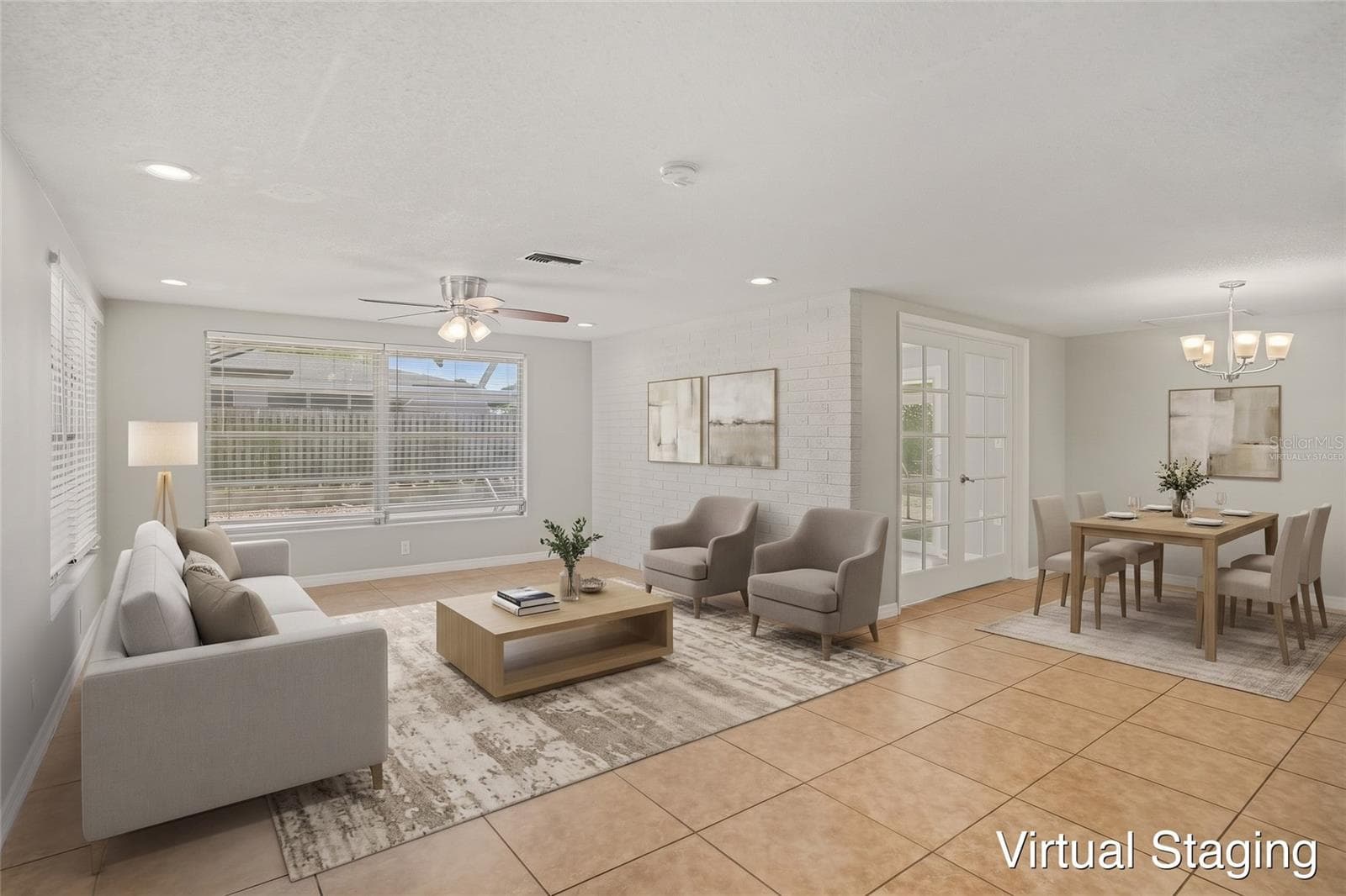 virtually staged - 8006 MIMOSA DR, PORT RICHEY