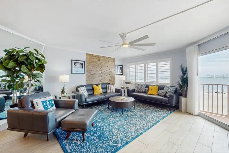 DRAMATIC BEACH VIEWS THE MINUTE YOU OPEN YOUR FRONT DOOR. - 18400 GULF BLVD #1208, INDIAN SHORES