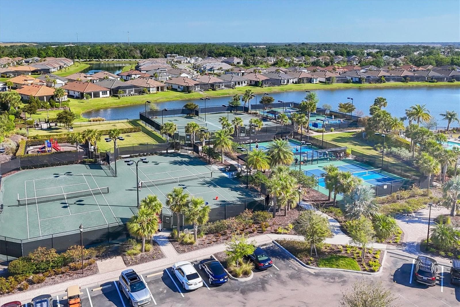Pickle ball and tennis courts - 4705 STAFFORD CT, PALMETTO