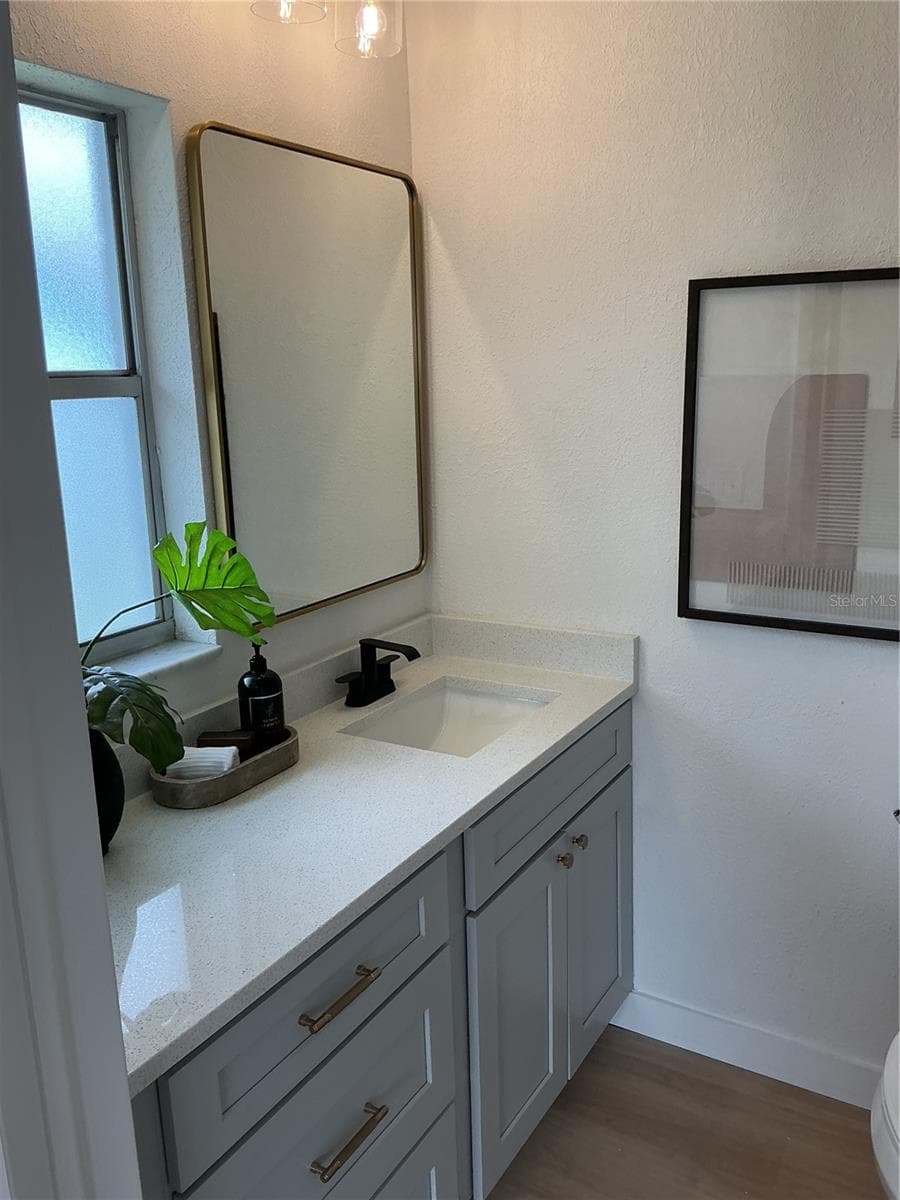 Light and Bright Master Bathroom - 5901 25TH ST S, ST PETERSBURG