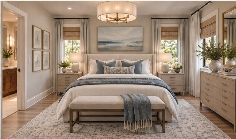 Primary Bedroom rendering for inspiration - 901 ENCLAVE PL, WINTER PARK