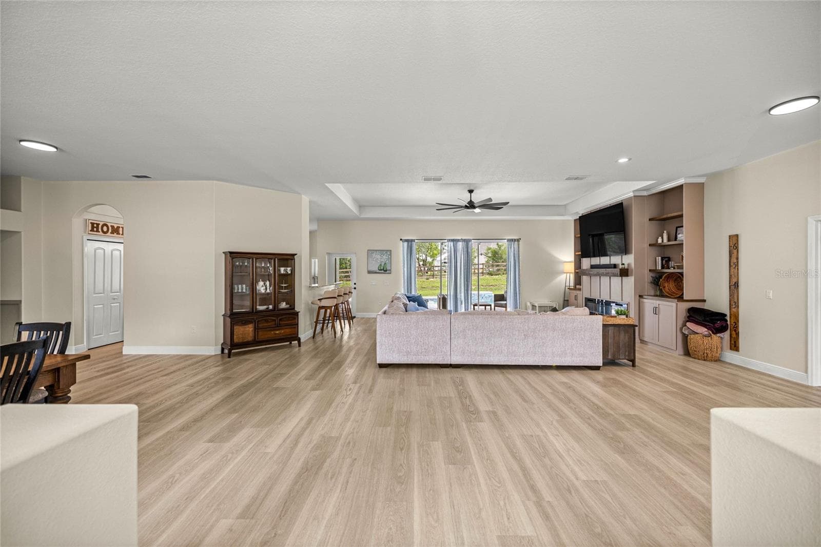 Great room from front door - 8628 N IBERIAN DR, CITRUS SPRINGS