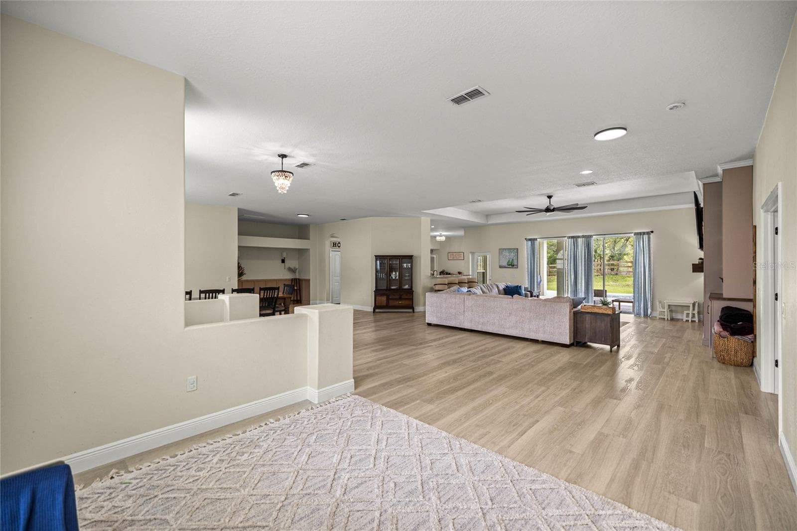 Great room from bonus room - 8628 N IBERIAN DR, CITRUS SPRINGS