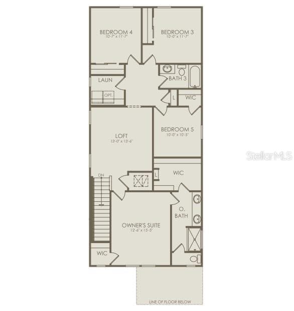 Floor Plan - Floor Two - 10374 CRESSIDA ALY, ORLANDO