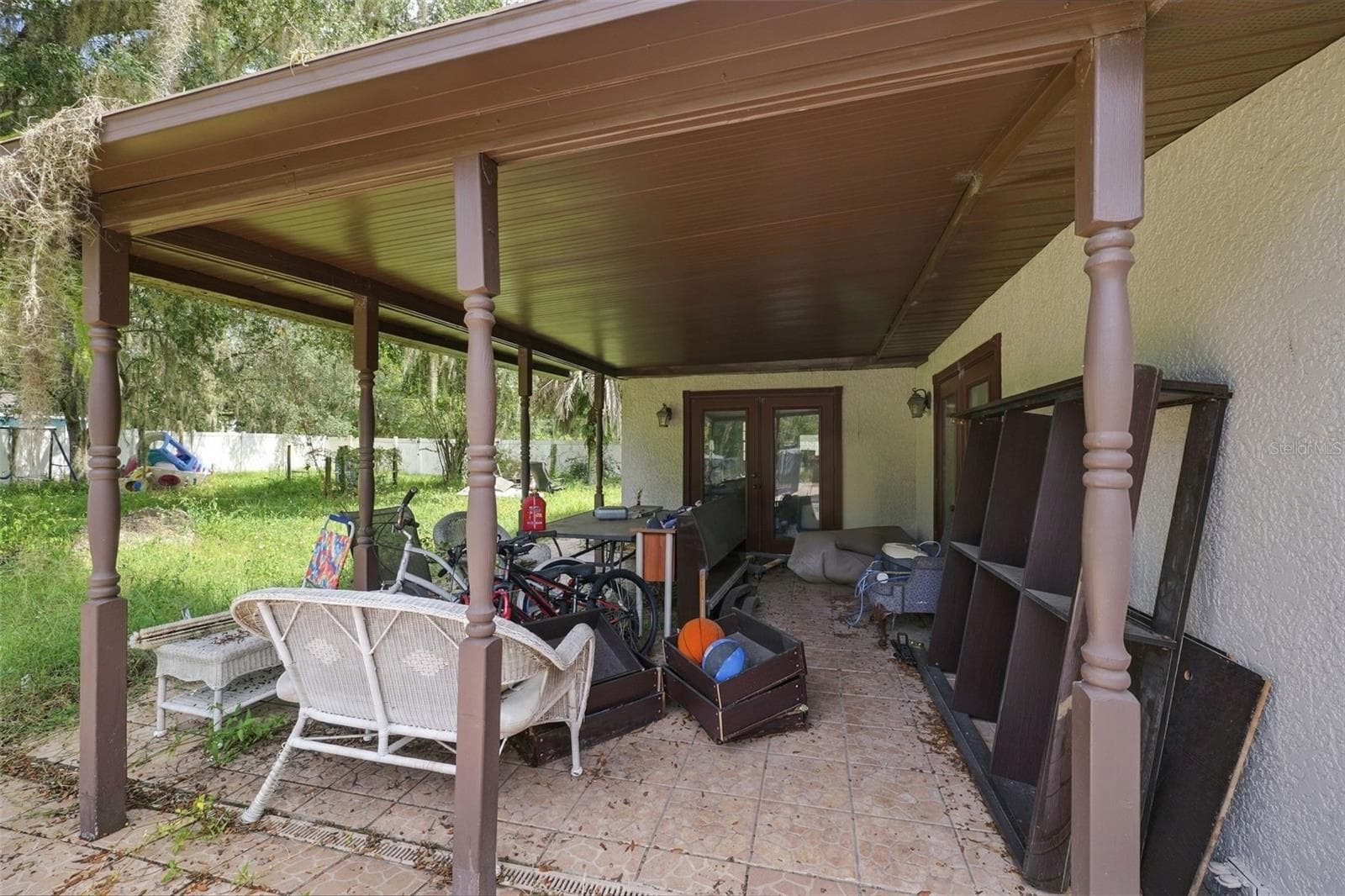 Rear Porch - 15499 OAKCREST CIR, BROOKSVILLE