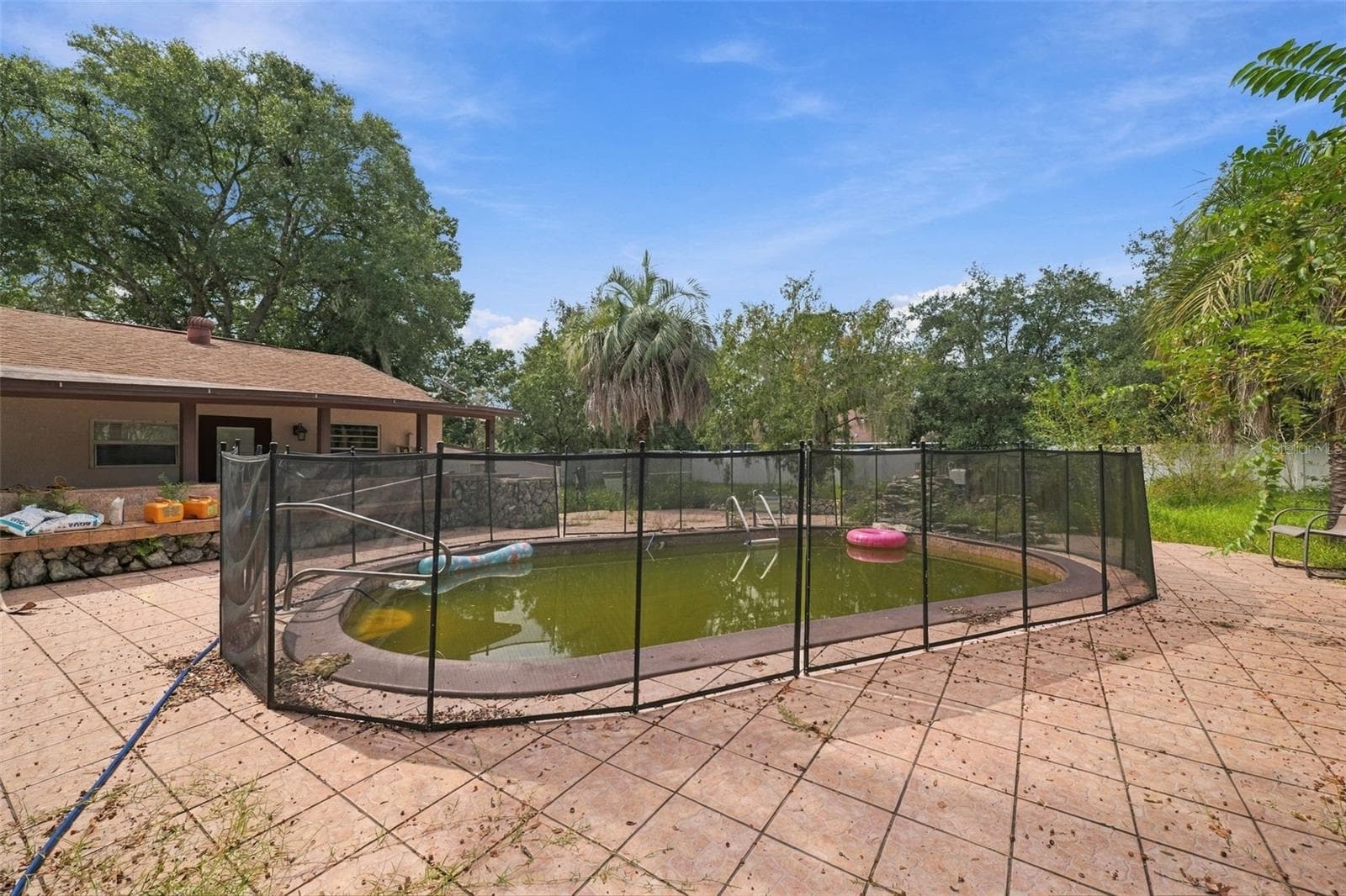 Pool Area - 15499 OAKCREST CIR, BROOKSVILLE