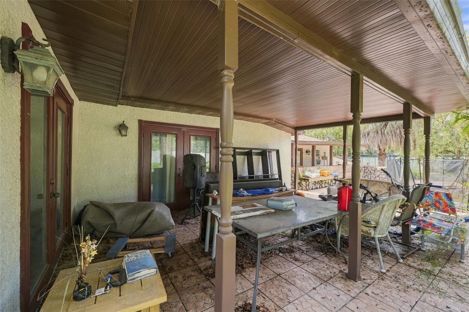 Rear Porch - 15499 OAKCREST CIR, BROOKSVILLE