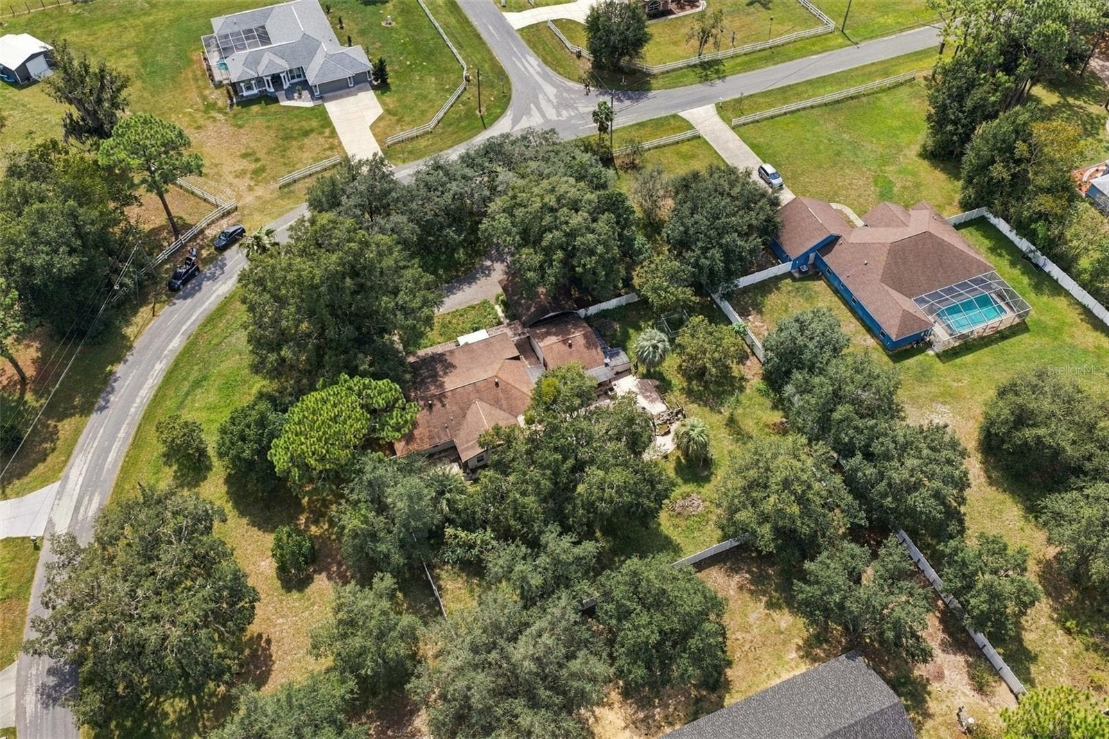 Aerial View - 15499 OAKCREST CIR, BROOKSVILLE