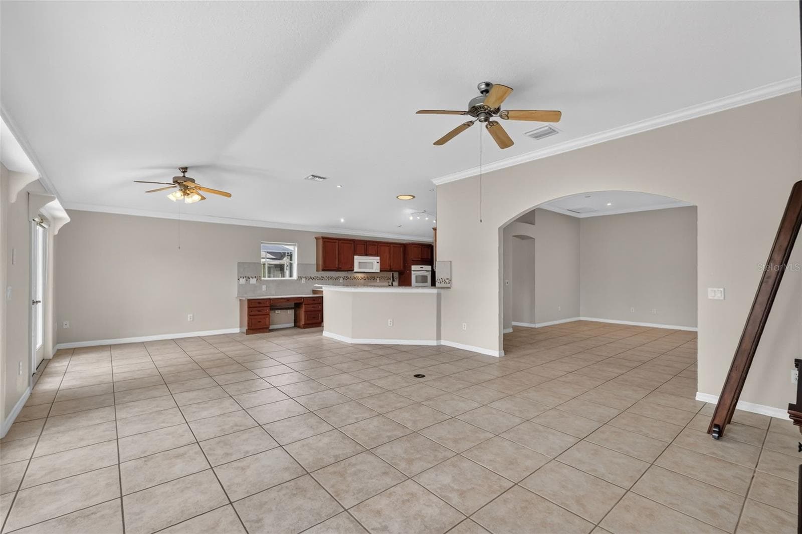 Kitchen, Dinette, and Living Room - 2334 AMBLER CIR, THE VILLAGES