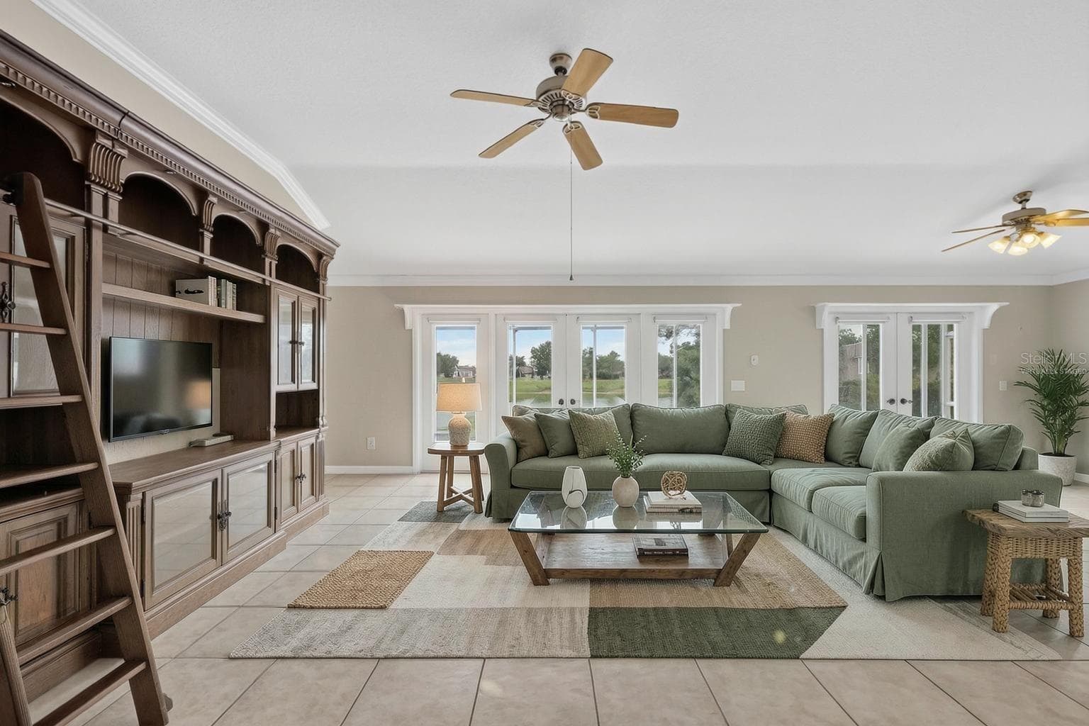 Living Room-Virtually Staged - 2334 AMBLER CIR, THE VILLAGES
