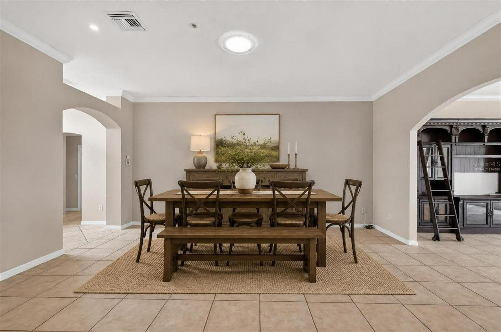 Dining Room-Virtually Staged - 2334 AMBLER CIR, THE VILLAGES