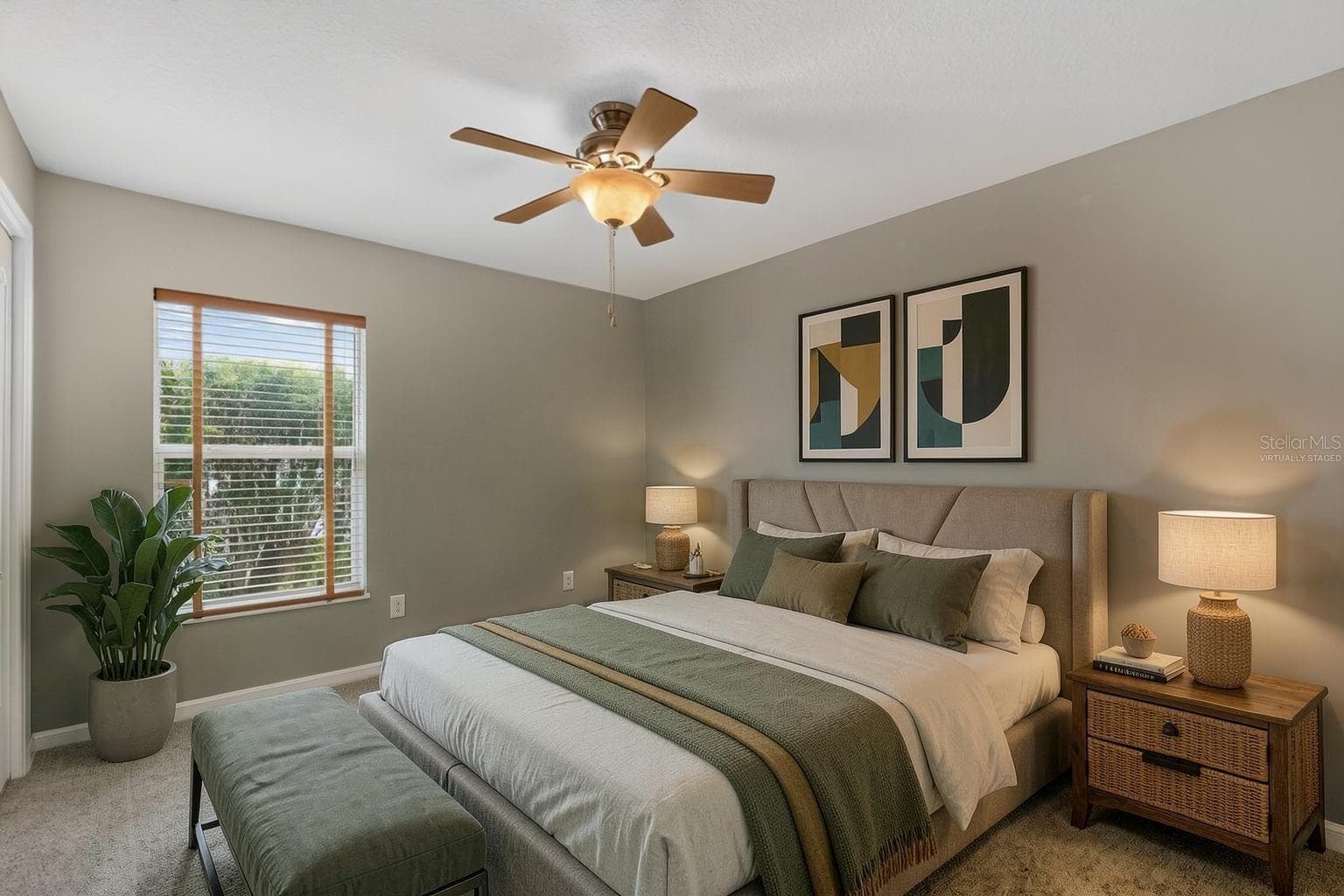 Third Bedroom-Virtually Staged - 2334 AMBLER CIR, THE VILLAGES