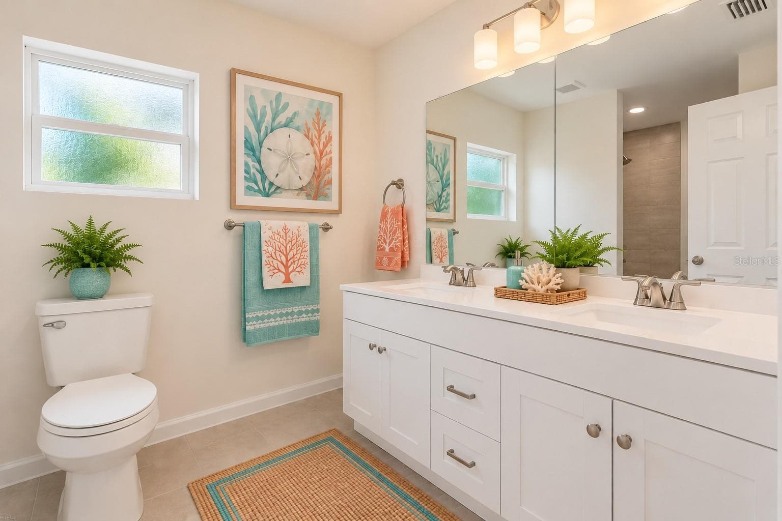 primary bath - 1139 NW 10TH AVE, CAPE CORAL