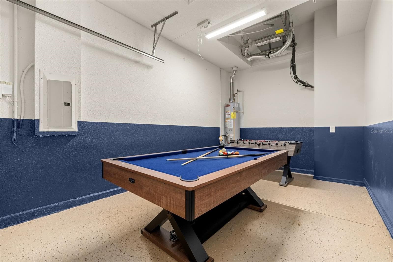 Garage converted to Games room - 506 BRUNELLO DR, DAVENPORT