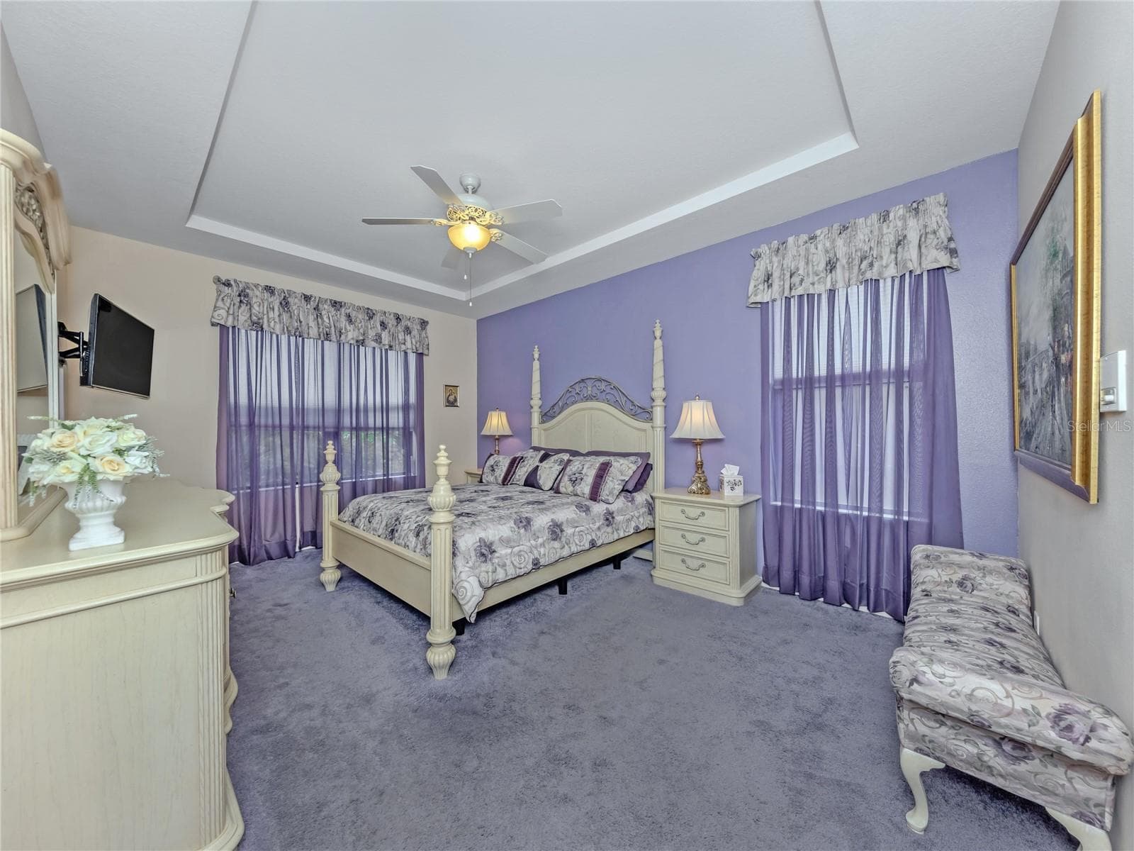 Master Bedroom with Ensuite Bathroom - 20684 CAPELLO DR, VENICE