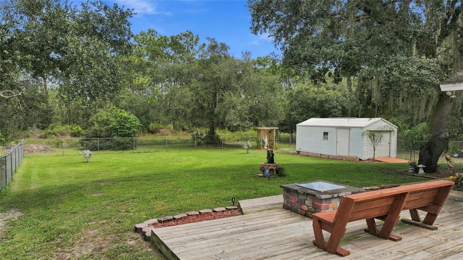 Look at that peaceful view!! - 3850 GRANADA DR, INDIAN LAKE ESTATES