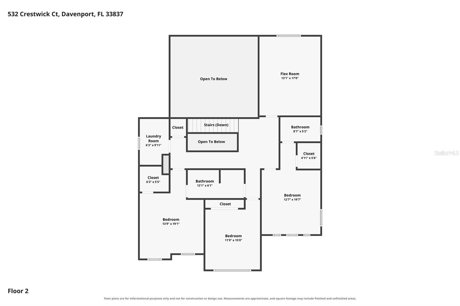 Level 2 - 532 CRESTWICK CT, DAVENPORT